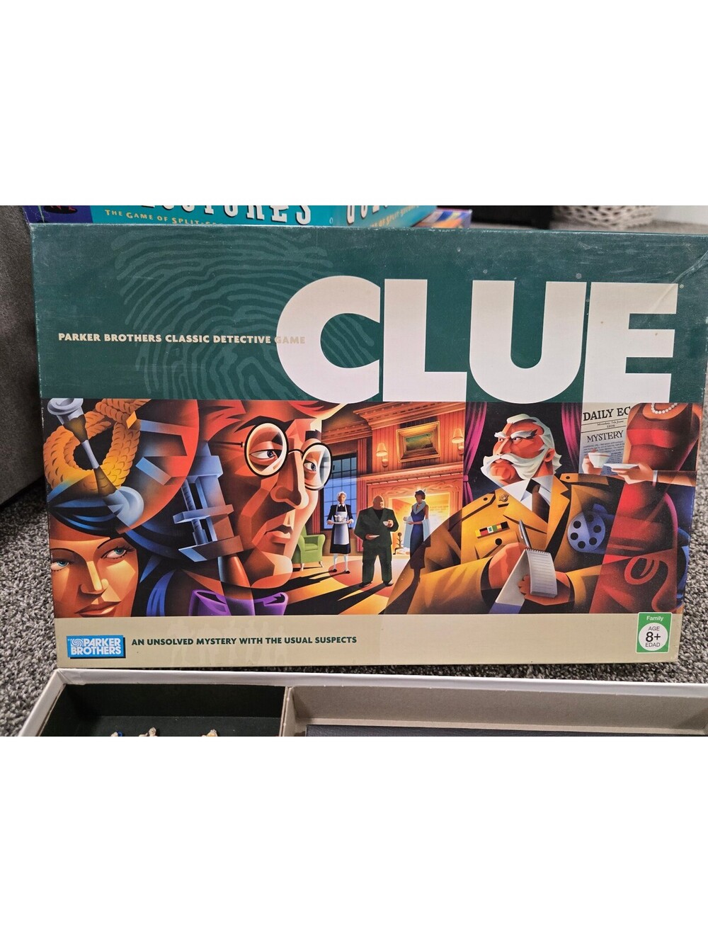 Classic 2005 Detective Game CLUE Board Game Family Game Night